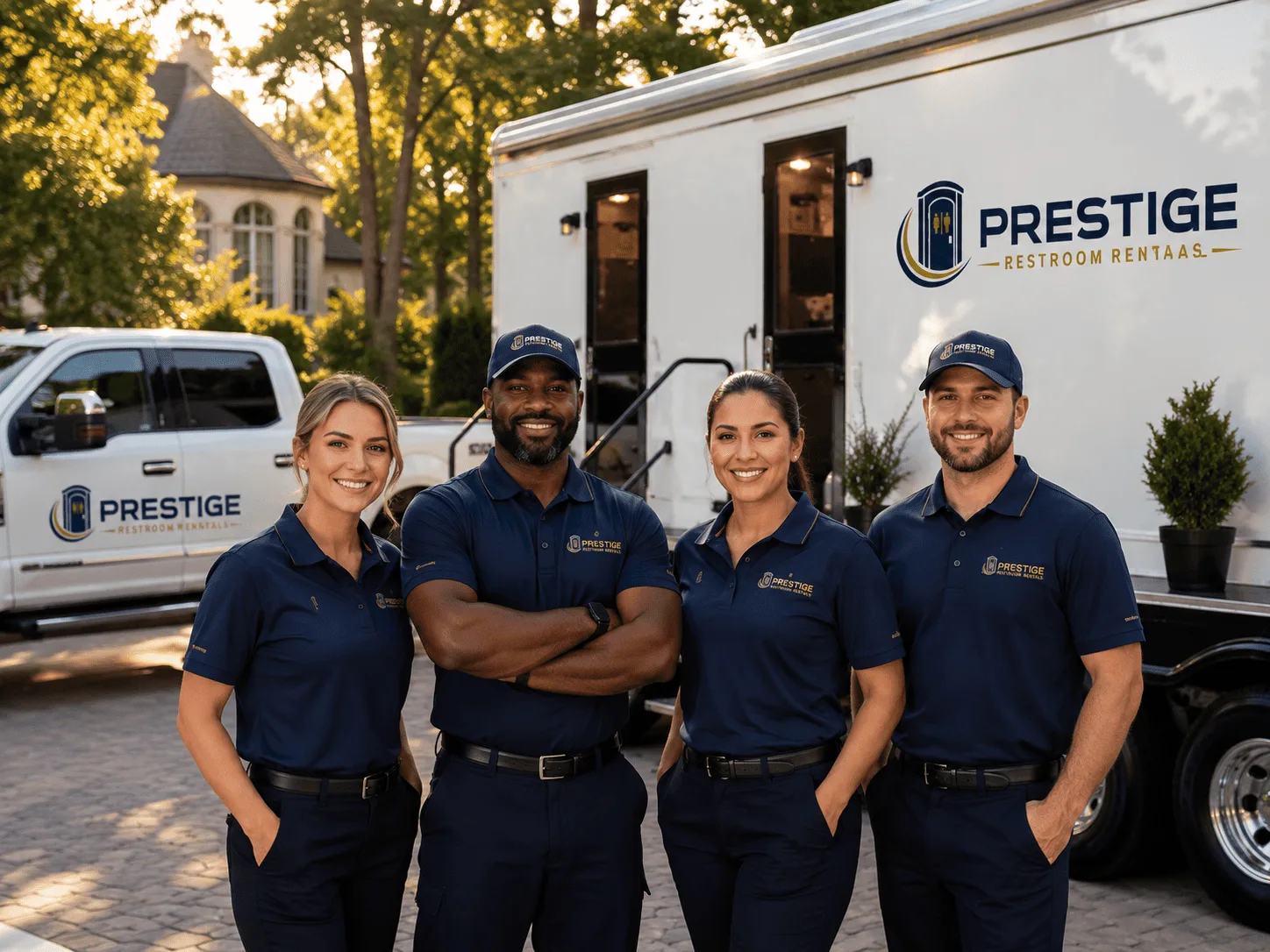 Trusted Luxury Portable Restrooms company in Abrams, WI
